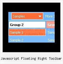 Javascript Floating Right Toolbar Menu Dinamici Javascript