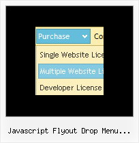 Javascript Flyout Drop Menu Zencart Horizontal Tree Using Javascript