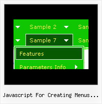 Javascript For Creating Menus Submenus Web Menu Gratis