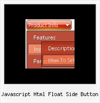 Javascript Html Float Side Button Sample Site Menus