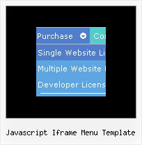 Javascript Iframe Menu Template Javascript Menu Shadow