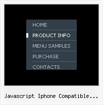Javascript Iphone Compatible Dropdown Menu Down Menu Css