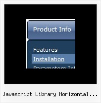Javascript Library Horizontal Menubar Dhtml Folder