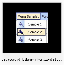 Javascript Library Horizontal Menubar Drop Down Dhtml Width