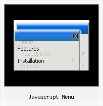 Javascript Menu Dhtml Navigation Menu