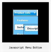 Javascript Menu Bottom Dynamic Menu Create