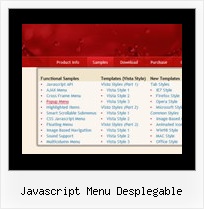 Javascript Menu Desplegable Menus Vertical Javascript
