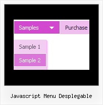 Javascript Menu Desplegable Xp Side Bar