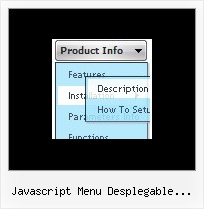 Javascript Menu Desplegable Vertical Samples Menus Desplegables En Java
