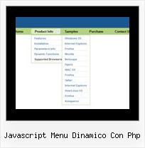 Javascript Menu Dinamico Con Php Javascript Popup Fade
