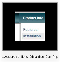 Javascript Menu Dinamico Con Php Drop Down Load Frame Javascript Examples