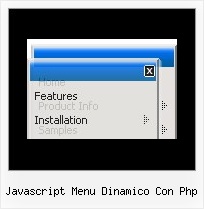 Javascript Menu Dinamico Con Php Menu Bar Dhtml Transparent