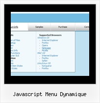 Javascript Menu Dynamique Transparent Dhtml Drop Down Menu