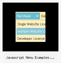 Javascript Menu Examples Collapsible Horizontal Javascript Text Position