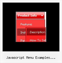 Javascript Menu Examples Collapsible Horizontal Html Drop Down Menu Effects