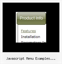 Javascript Menu Examples Collapsible Horizontal Down Menu Navigation