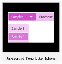 Javascript Menu Like Iphone Fast Unlimited Submenu Html