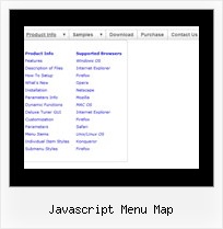 Javascript Menu Map Menu Bar Tutorial