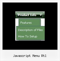 Javascript Menu Rtl Drop Down Vertical Java