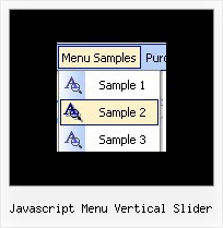 Javascript Menu Vertical Slider Create Menu With Java Script