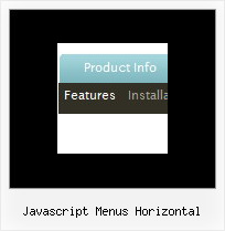 Javascript Menus Horizontal Html Pop Down Menus