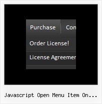 Javascript Open Menu Item On Mouseover Vertical Navigation Javascript