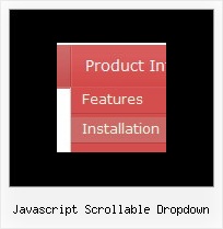 Javascript Scrollable Dropdown Javascript Text Transition
