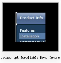 Javascript Scrollable Menu Iphone Javascript Right Click Script No Right Click