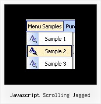 Javascript Scrolling Jagged Javascript Menu Tutorials
