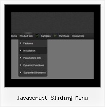 Javascript Sliding Menu Menus En Html