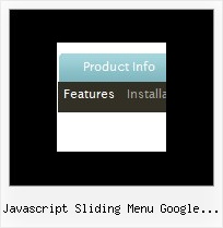 Javascript Sliding Menu Google Maps Javascript Drag Drop Table