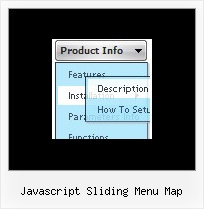 Javascript Sliding Menu Map Creating A Menu Tree In Java Script