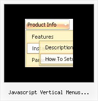Javascript Vertical Menus Examples Only Cool Html Side Menus
