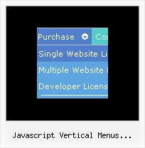 Javascript Vertical Menus Examples Only Source Code Dhtml Submenu Examples