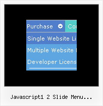Javascript1 2 Slide Menu Untermenu Addexitem Javascript Menus Vertical