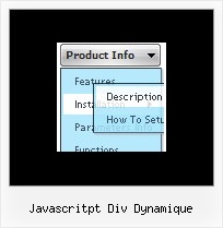 Javascritpt Div Dynamique Html Navbar Sample