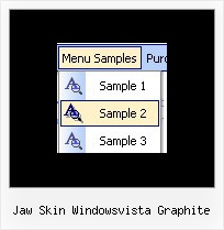 Jaw Skin Windowsvista Graphite Html Menu Download