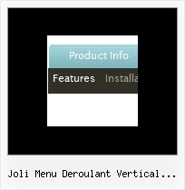 Joli Menu Deroulant Vertical Simple Java Menus Transparent