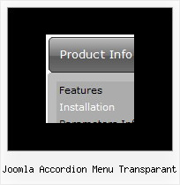 Joomla Accordion Menu Transparant Web Menu Graphics Examples