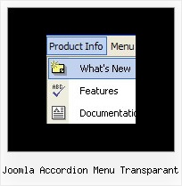 Joomla Accordion Menu Transparant Expand Menu Code