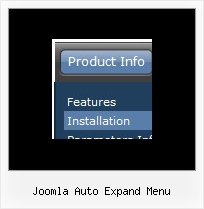 Joomla Auto Expand Menu Dhtml Transitional Effect Codes