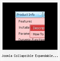 Joomla Collapsible Expandable Menus Crear Menus Web Javascript