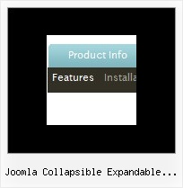 Joomla Collapsible Expandable Menus Javascript Menu Bar Simple