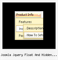 Joomla Jquery Float And Hidden Menu Collapsible Menu Tutorial