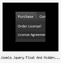 Joomla Jquery Float And Hidden Menu Cross Frame Examples