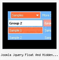 Joomla Jquery Float And Hidden Menu How To Create Drop Down Menu Using Css