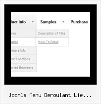 Joomla Menu Deroulant Lie Telecharger Javascript For Vertical Menu