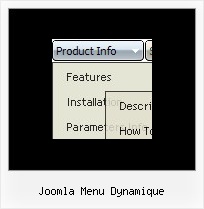 Joomla Menu Dynamique How Make Drop Down Menus