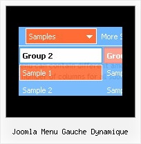 Joomla Menu Gauche Dynamique Pulldown Javascript Menue