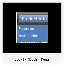 Joomla Slider Menu Animated Expand Menu